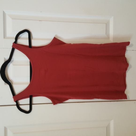 Time&Tru Burnt Orange Tanktop - Picture 3 of 3